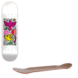 Almost Skateistan Sky Doodle R7 Skateboard Deck - White 8''