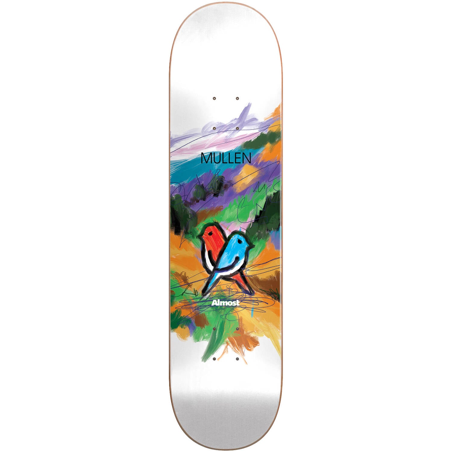 Almost Mean Pets Skateboard Deck - Mullen 8"