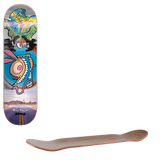 Almost Ren & Stimpy R7 Skateboard Deck - Yuri Road Trip 8.375"