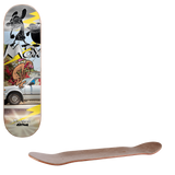 Almost Ren & Stimpy R7 Skateboard Deck - Max Road Rage 8.25"