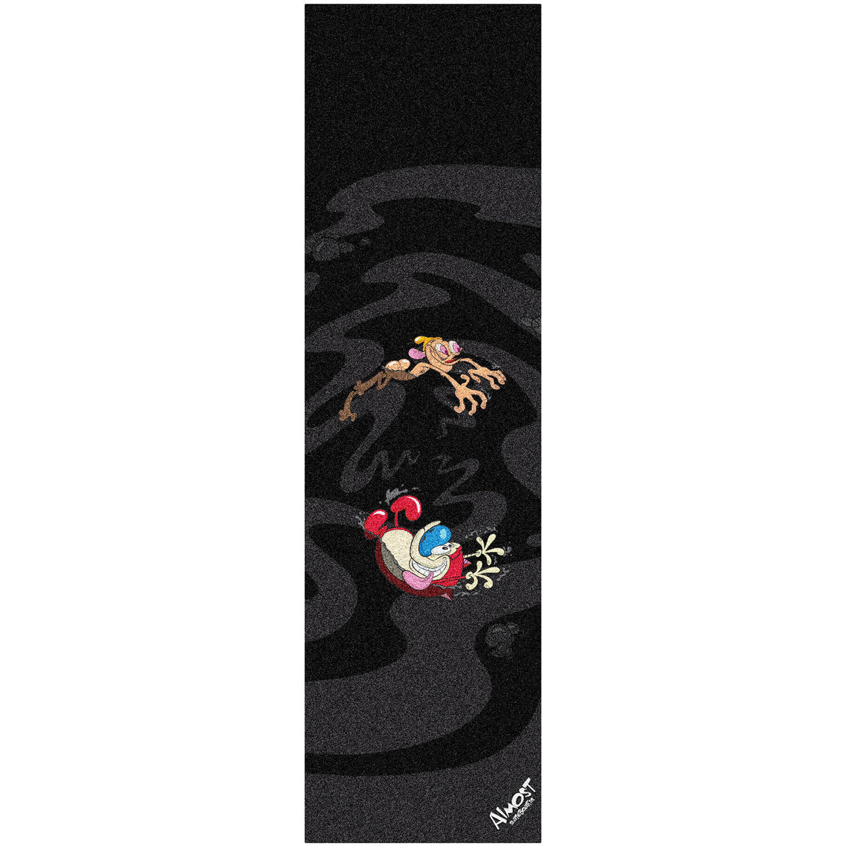 Almost Ren & Stimpy Drain Skateboard Grip Tape
