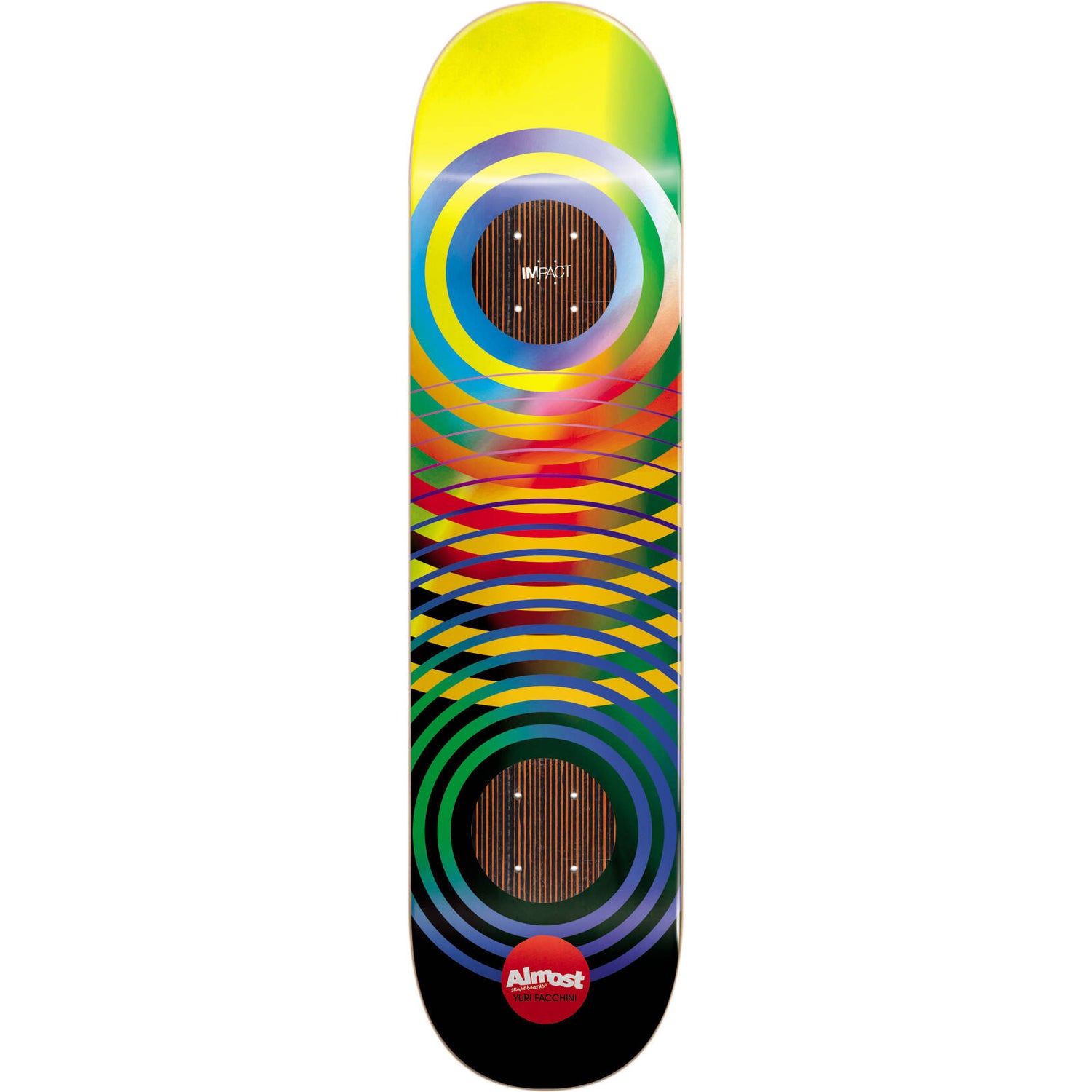 Almost Gradient Rings Impact Skateboard Deck