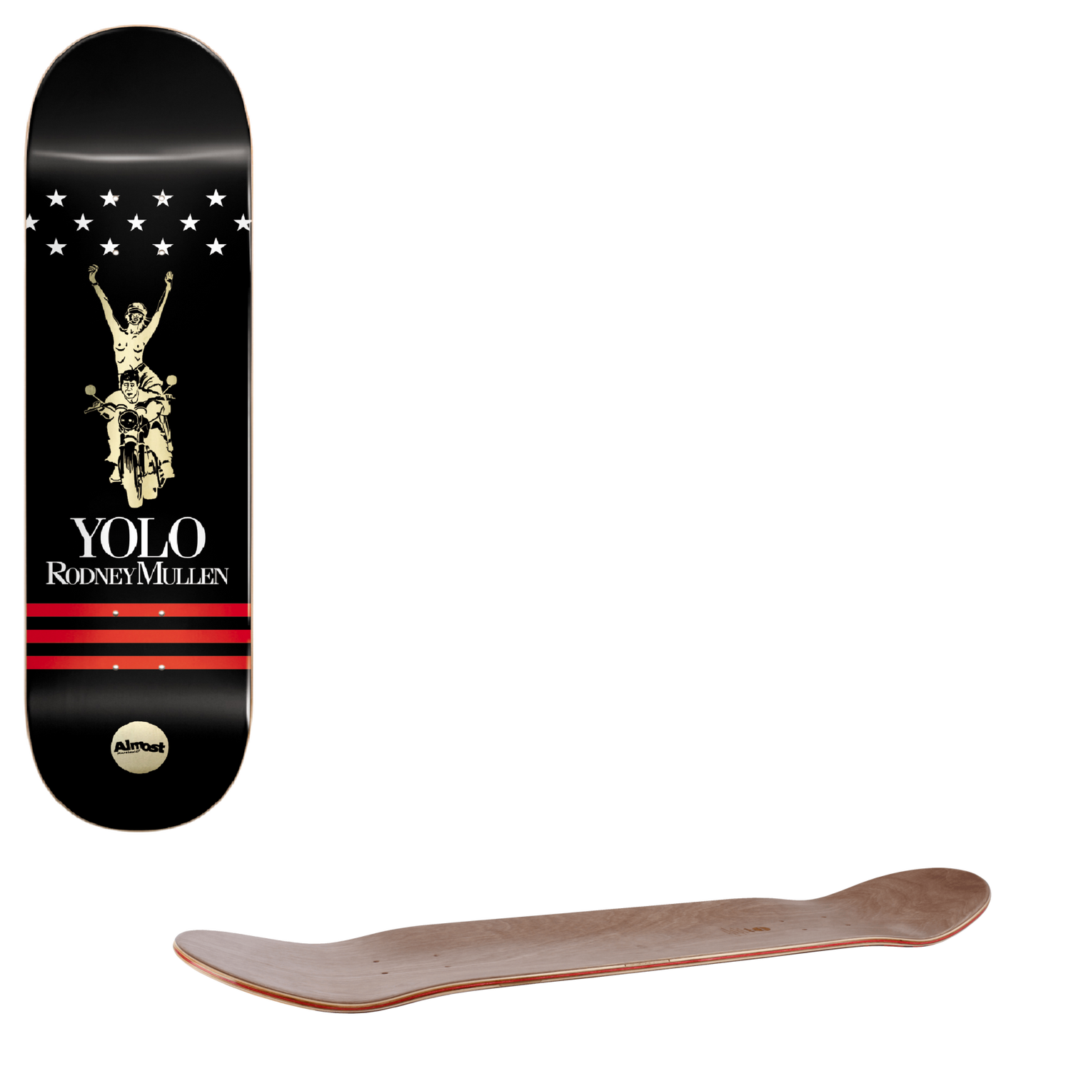 Almost Mullen Luxury Super Sap R7 Skateboard Deck - 7.75"
