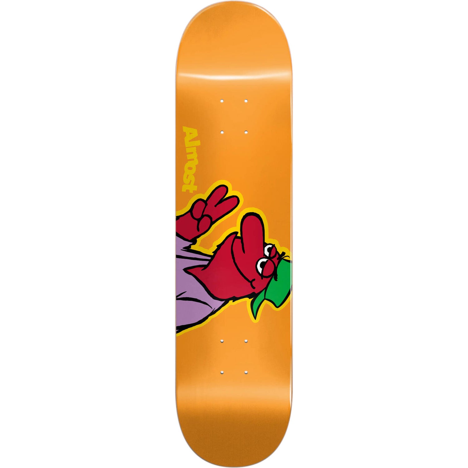 Almost Side Peace Hybrid Skateboard Deck