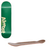 Almost Most Skateboard Deck - Green 8.25"