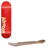 Almost Most Skateboard Deck - Red 8"