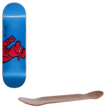 Almost Red Head Skateboard Deck - Blue 8.375"