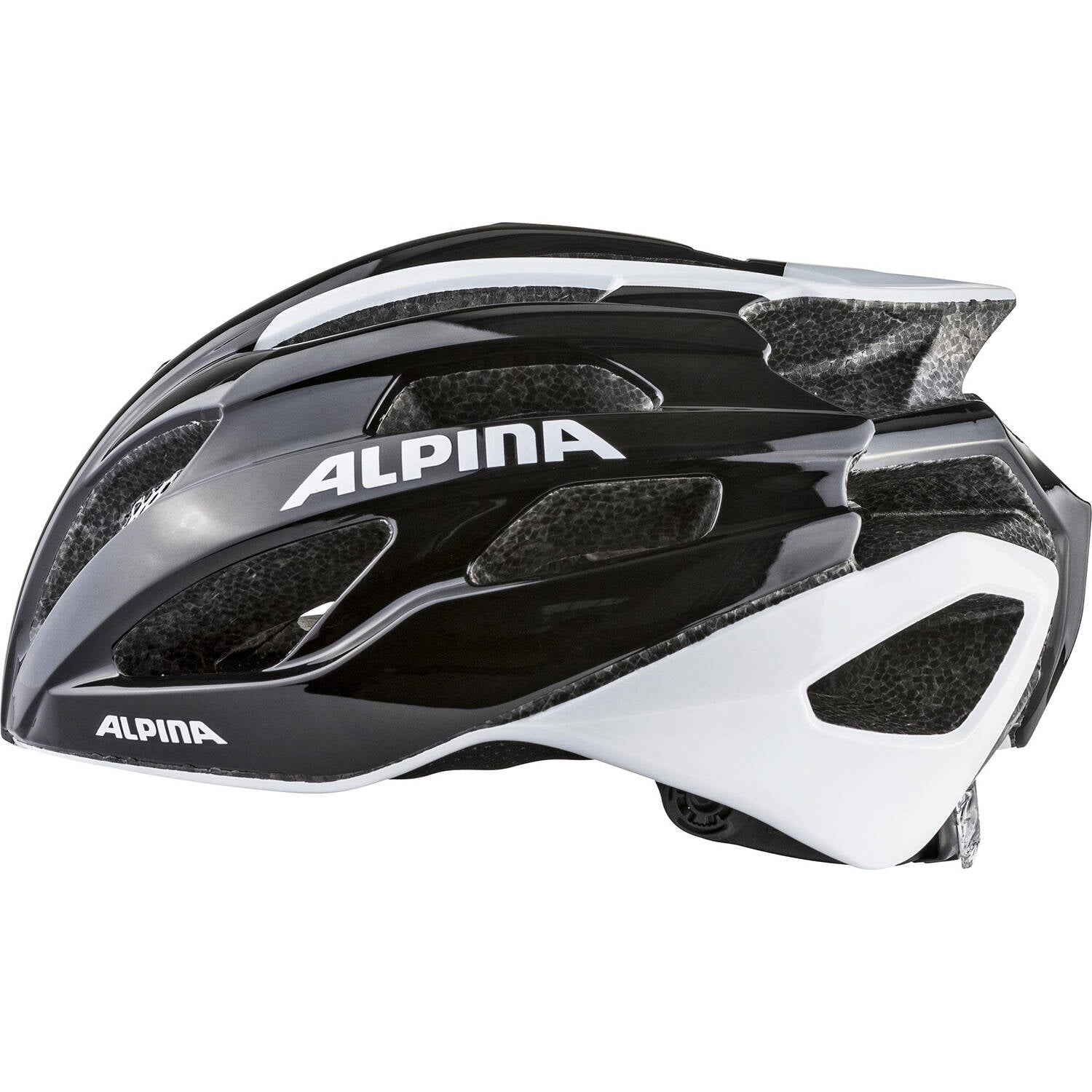 Alpina Fedaia Bike Helmet - Black/White