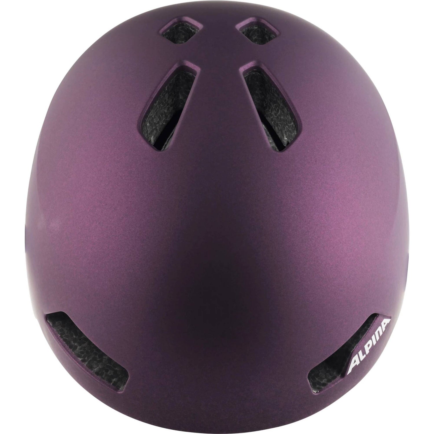 Alpina Hackney Bike Helmet - Dark Violet
