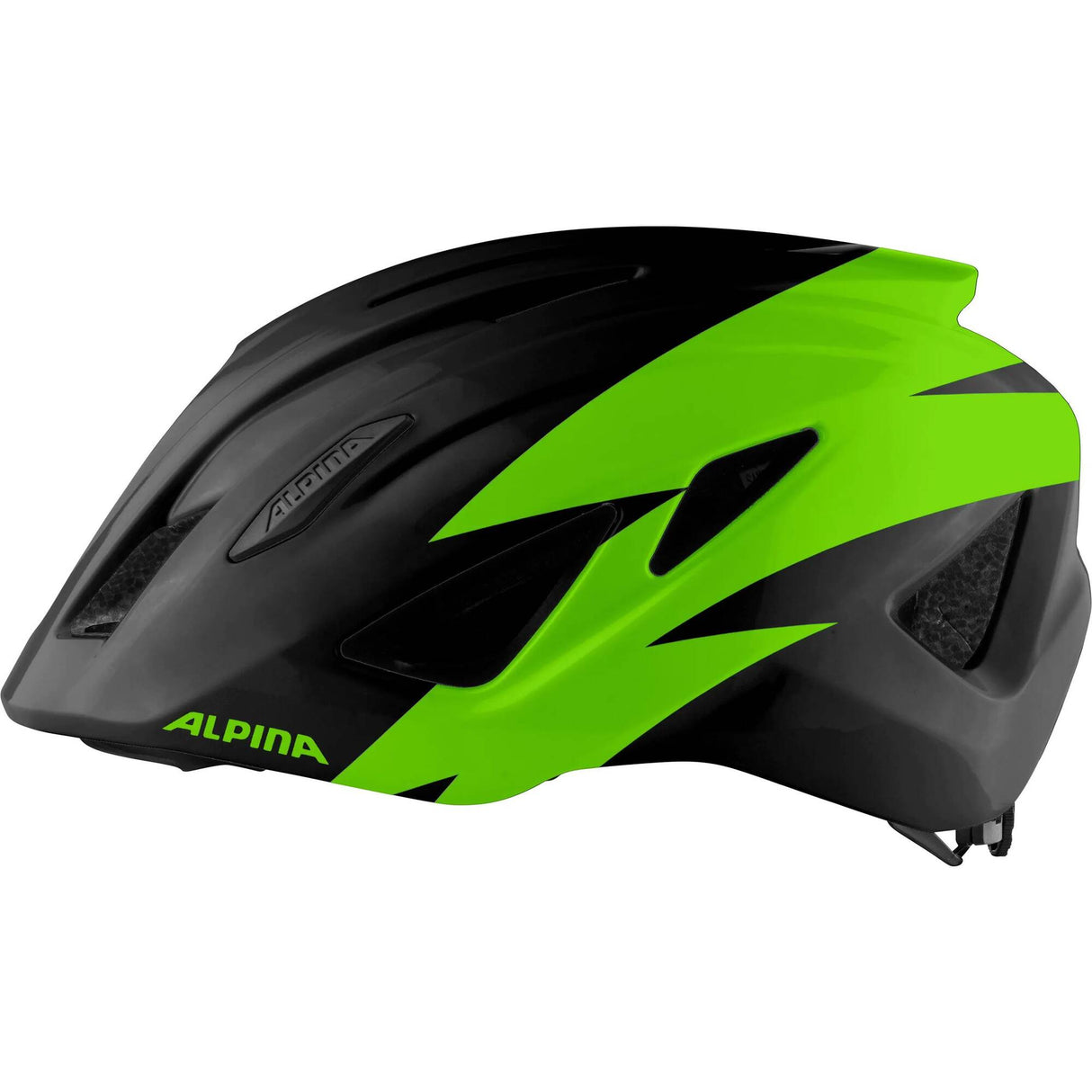 Alpina Pico Jr Helmet - Black/Green