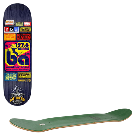 Anti Hero Pro B.A. Antihero Broadcasting Skateboard Deck 8.62"
