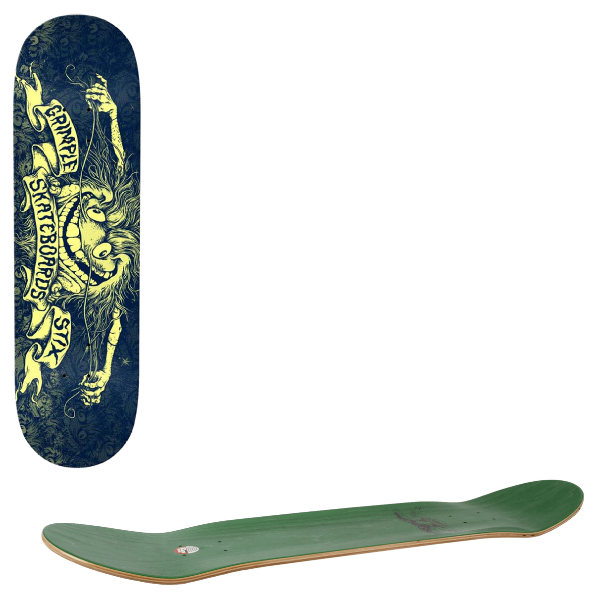 Anti Hero PP Grimplestix Skateboard Deck 8.5"