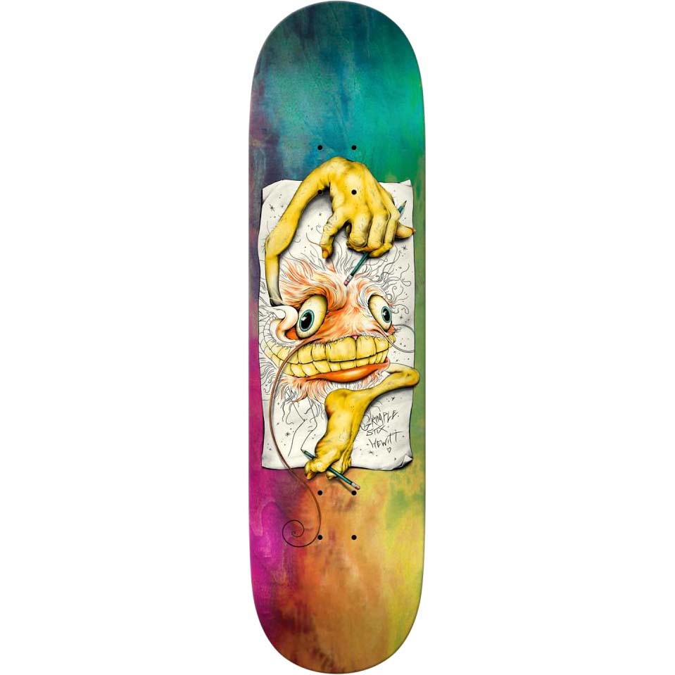 Anti Hero Pro Grimplestix Sesher Skateboard Deck - Hewitt 8.38"