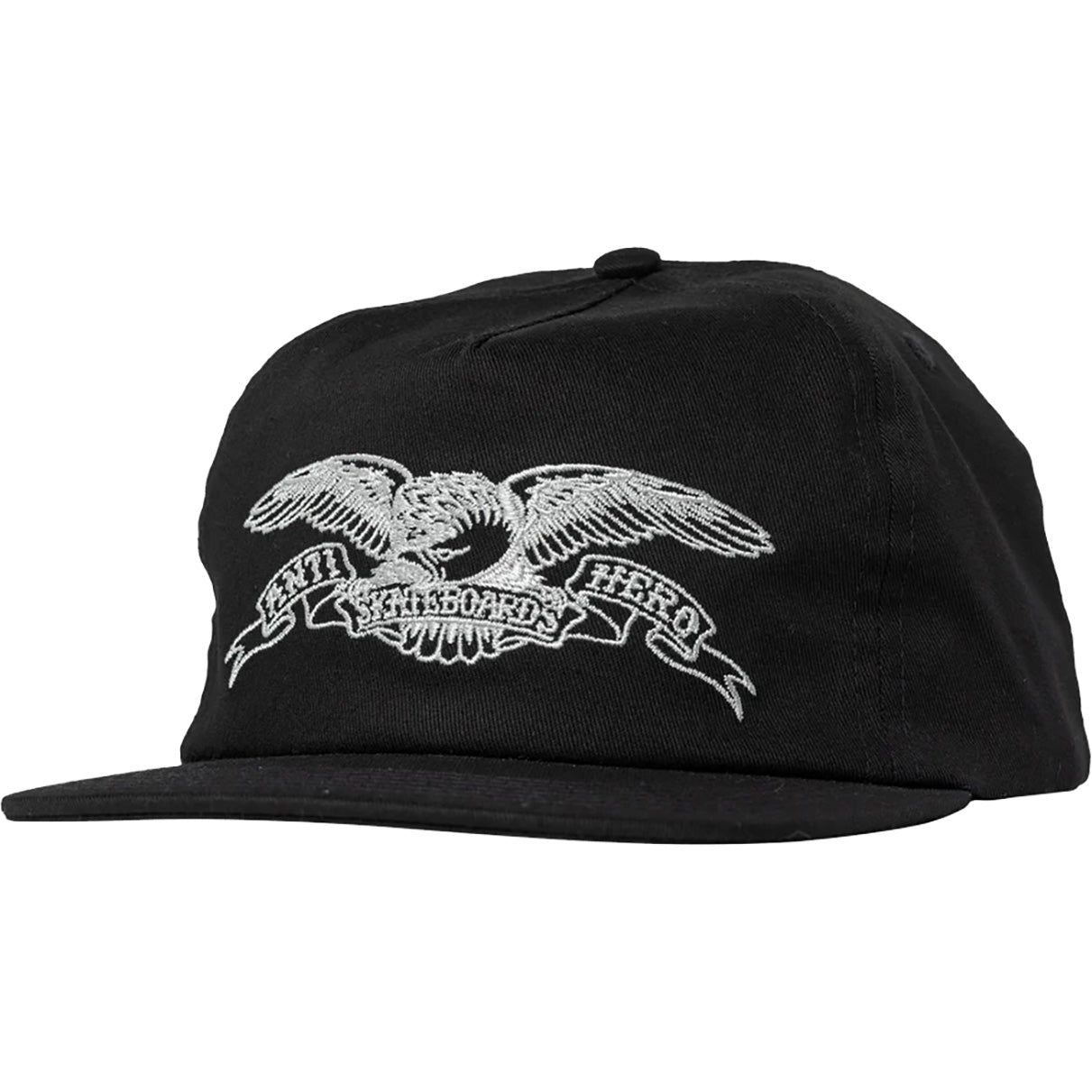 Anti Hero Basic Eagle Snapback - Black/Grey