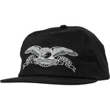 Anti Hero Basic Eagle Snapback - Black/Grey