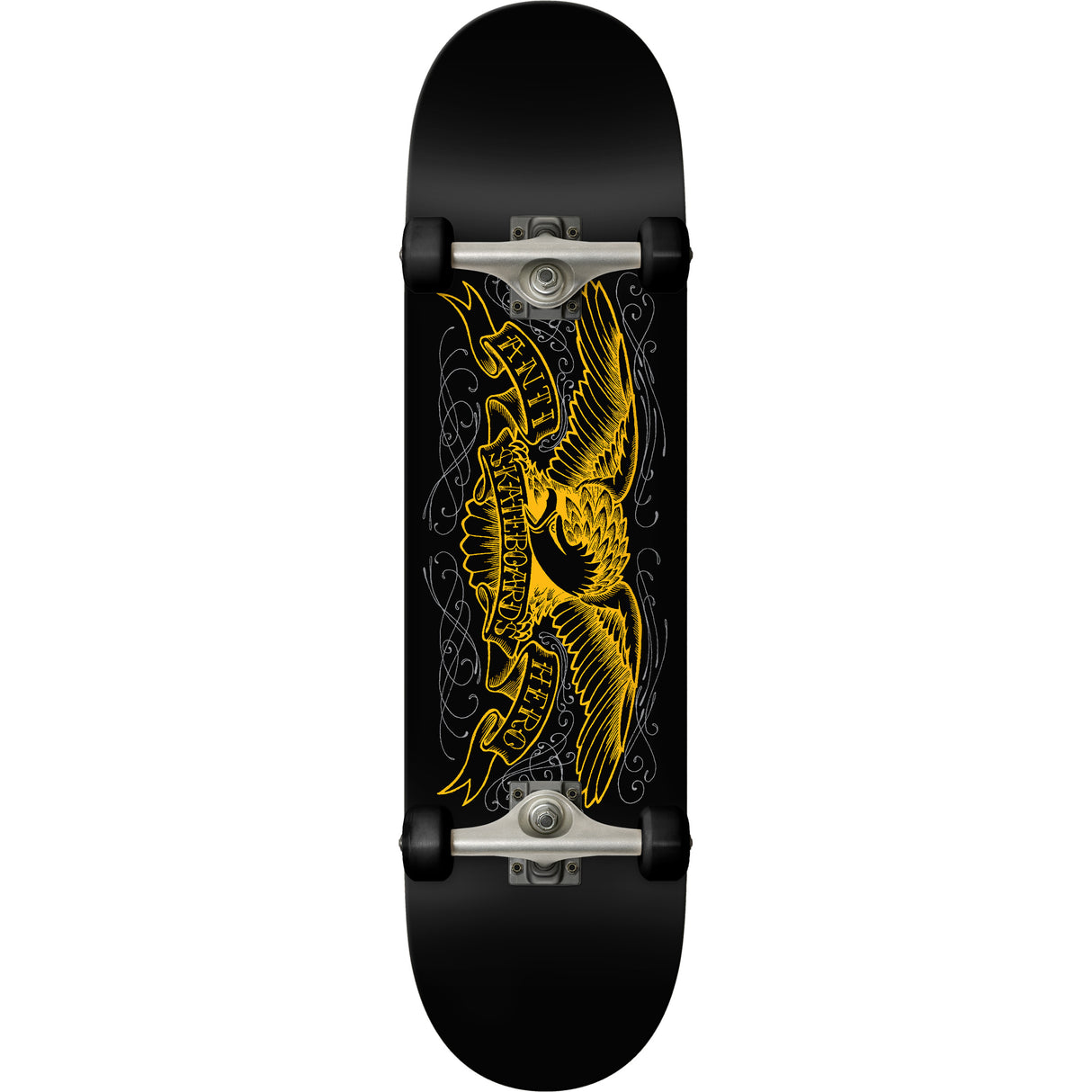 Anti Hero Pinstripe Complete Skateboard 8.06"