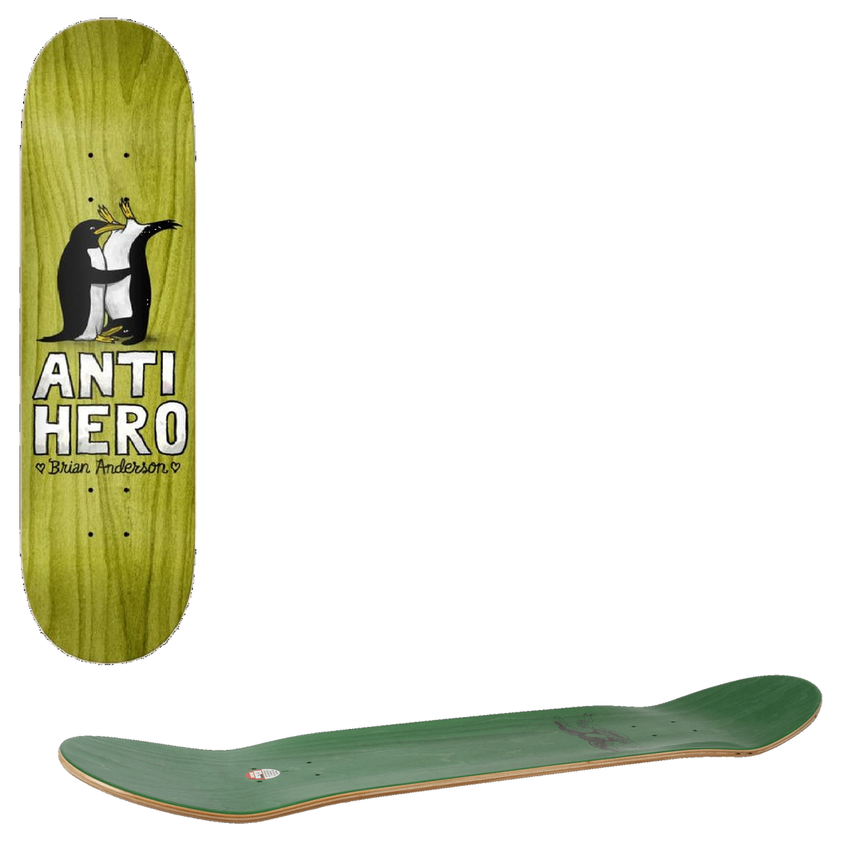 Anti Hero B.A Lovers II Skateboard Deck - Multi 8.18''