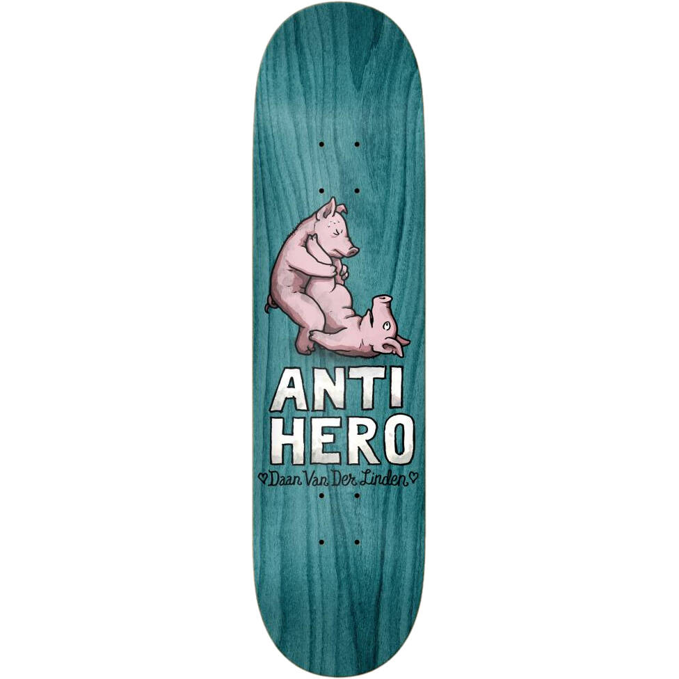 Anti Hero Daan Lovers II Skateboard Deck - Multi 8.38''
