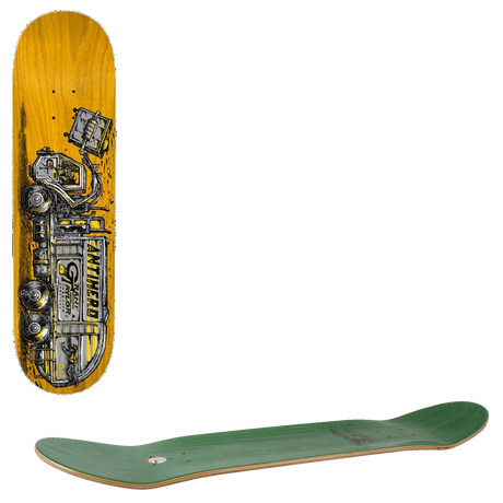 Anti Hero Taylor Curbside Service Skateboard Deck - Multi 8.25''