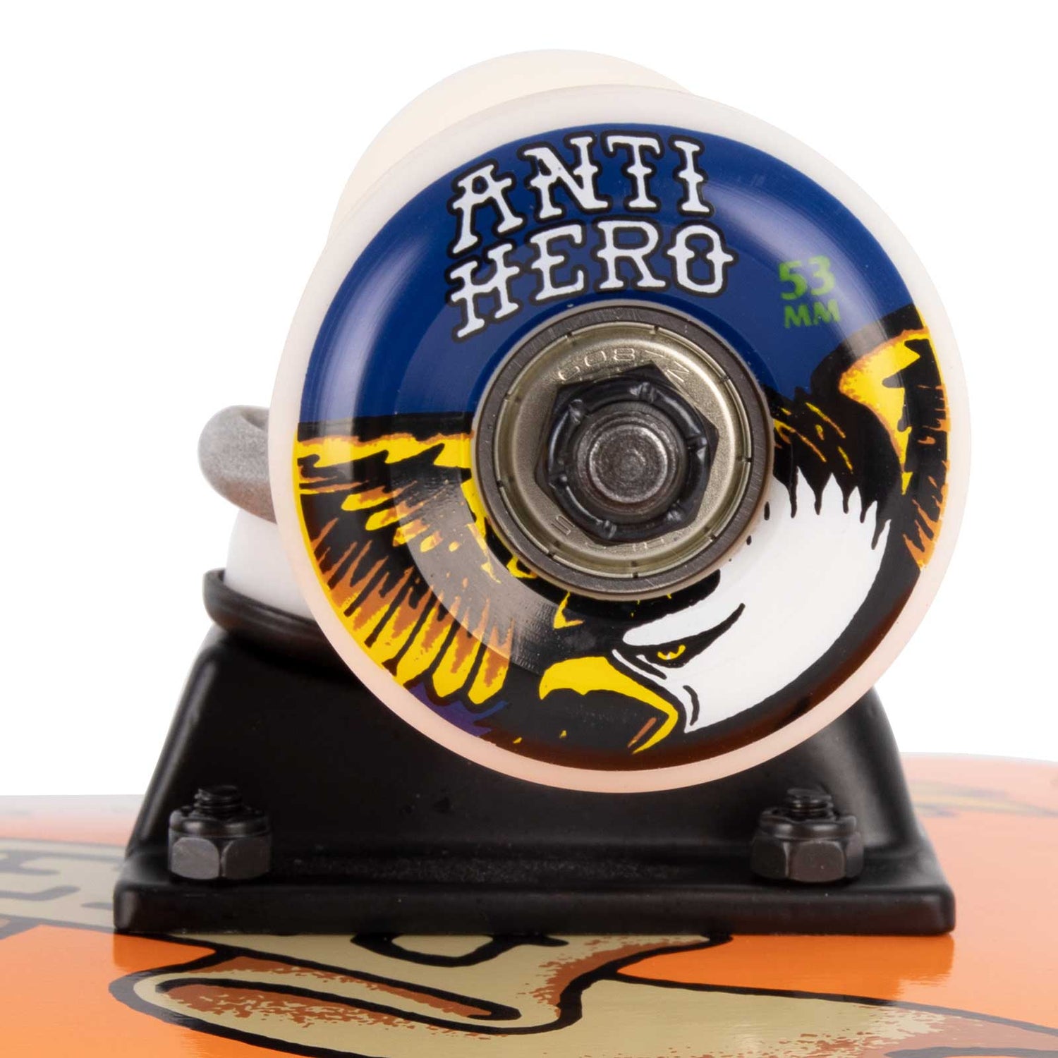 Anti Hero Classic Eagle II Complete Skateboard - Orange 7.75"