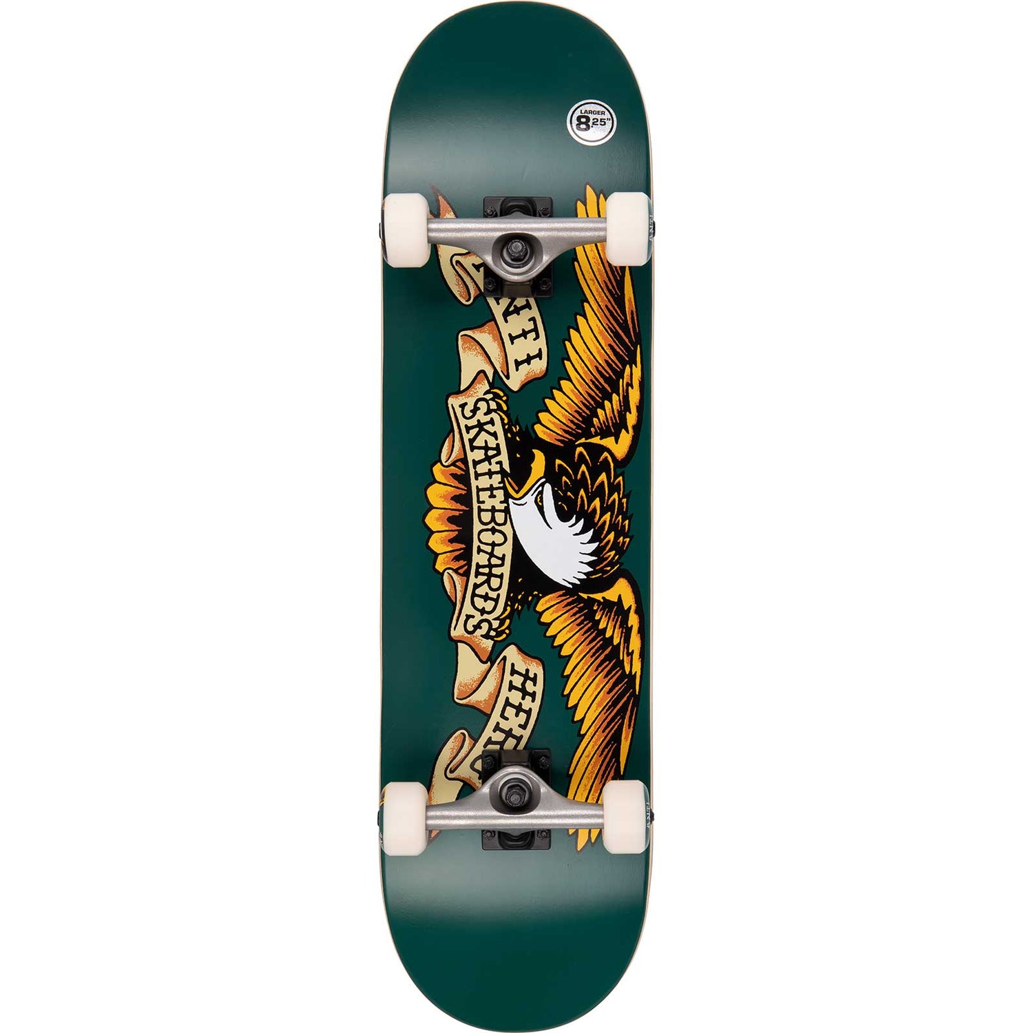 Anti Hero Classic Eagle II Complete Skateboard - Green 8.25"