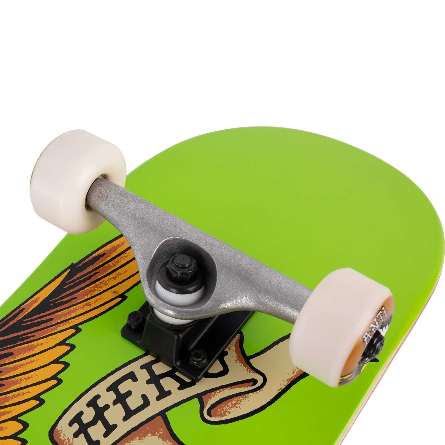 Anti Hero Classic Eagle II Complete Skateboard - Green 8"