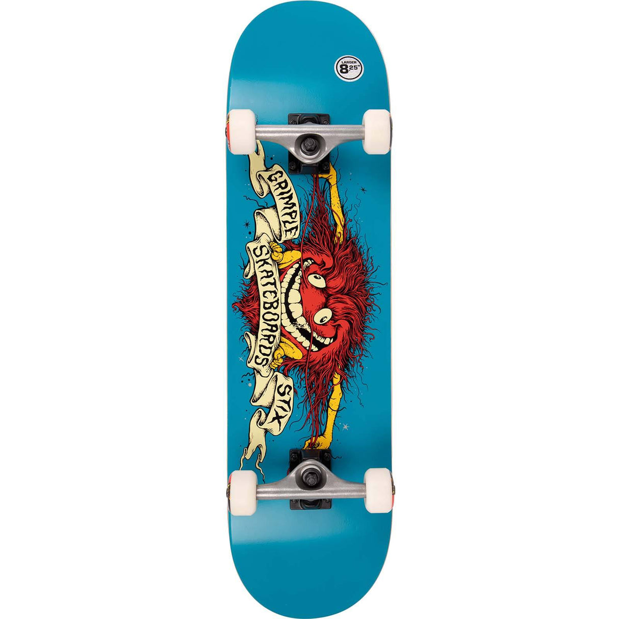 Anti Hero Grimple Eagle Complete Skateboard - Blue 8.25"
