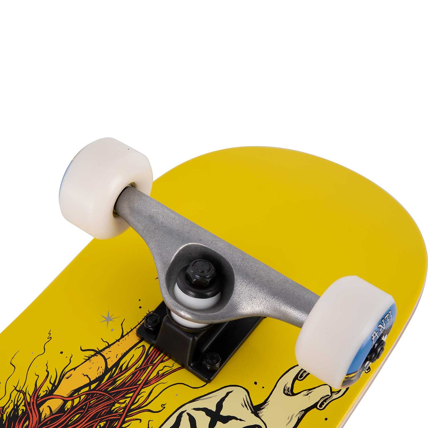 Anti Hero Grimple Eagle Complete Skateboard - Yellow 7.5"
