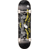 Anti Hero Misregistration Complete Skateboard - Black 8"