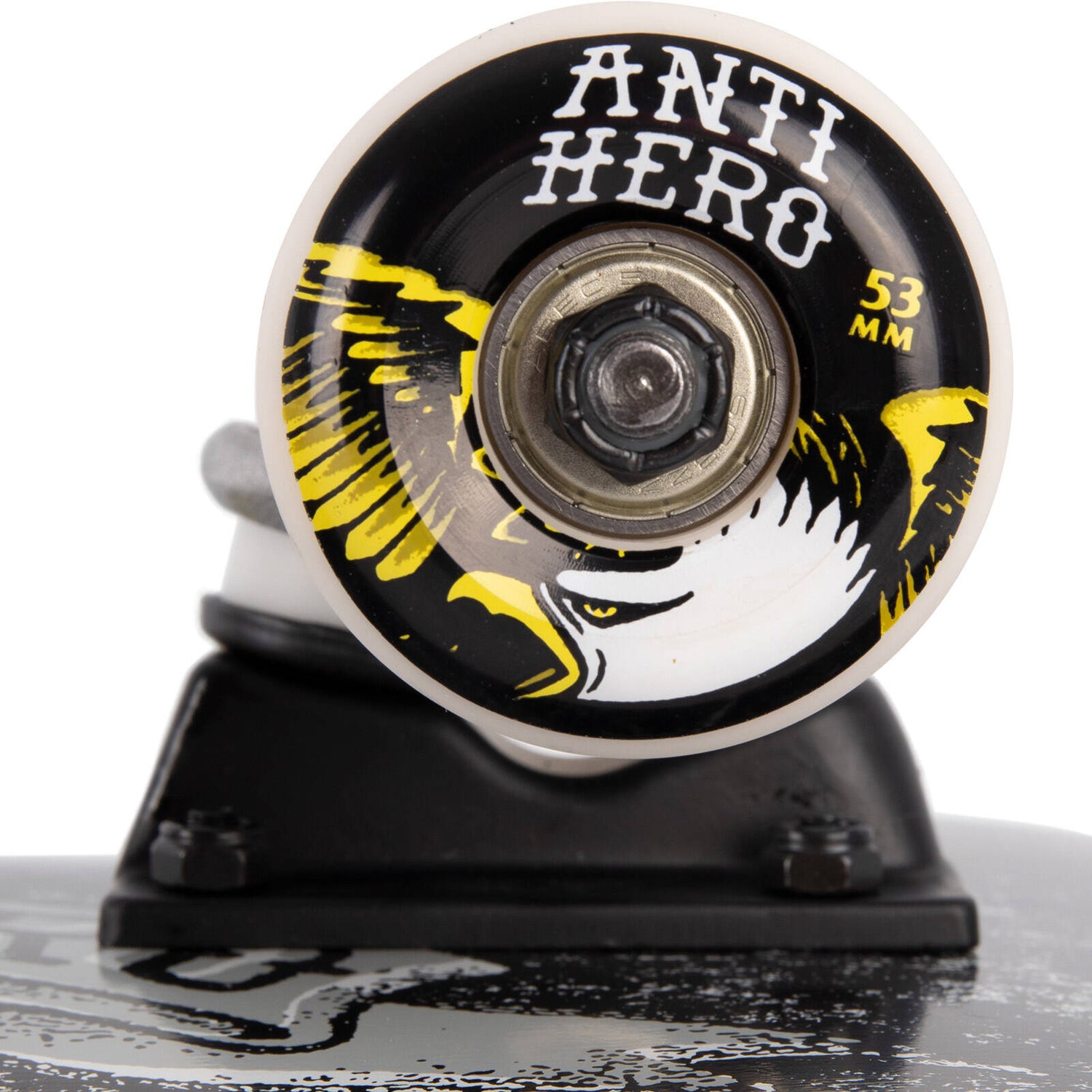 Anti Hero Misregistration Complete Skateboard - Black 8"