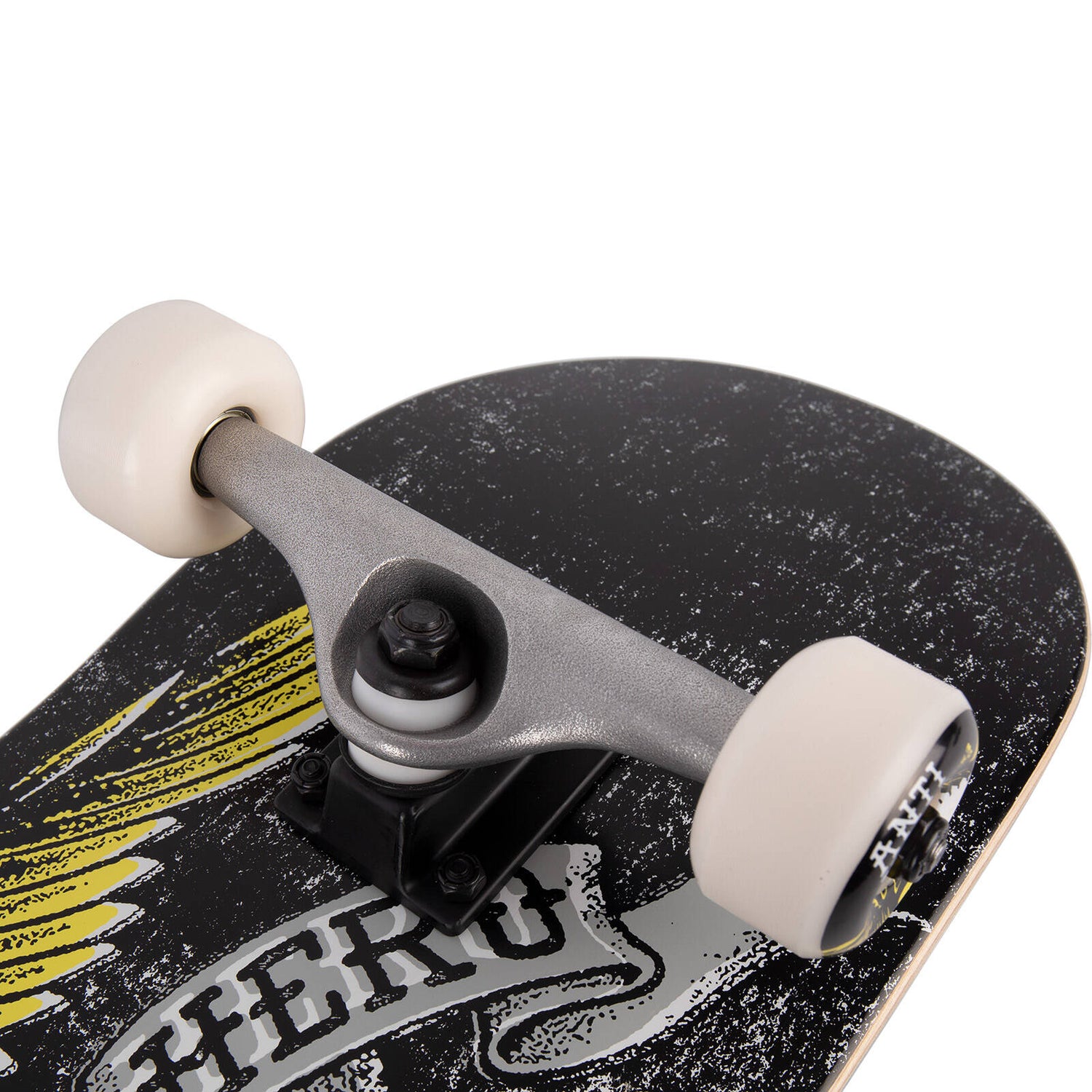 Anti Hero Misregistration Complete Skateboard - Black 8"