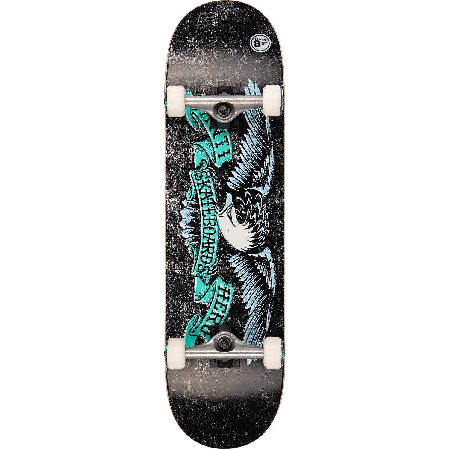 Anti Hero Misregistration Complete Skateboard - Blue 8.5"