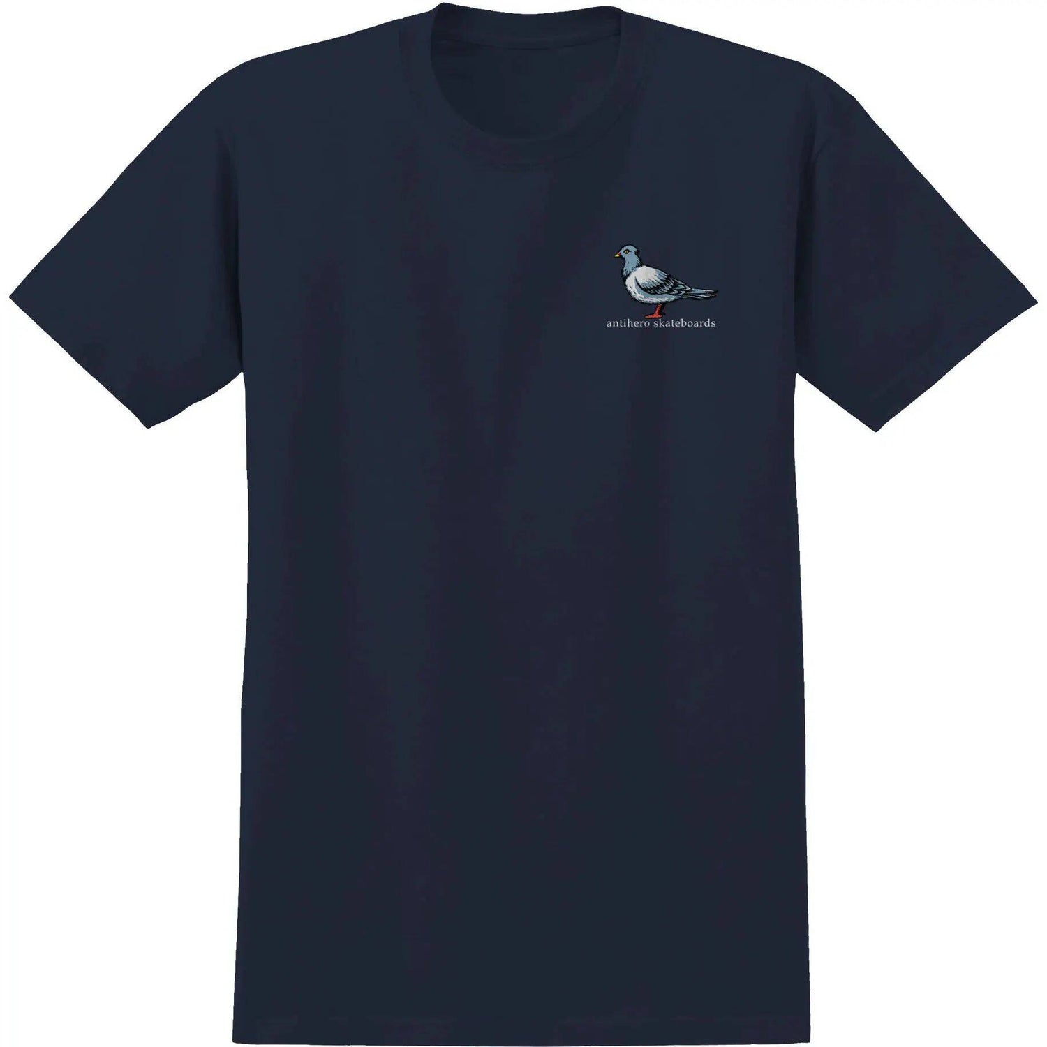 Anti Hero Lil Pigeon T Shirt - Navy/Multi-Color