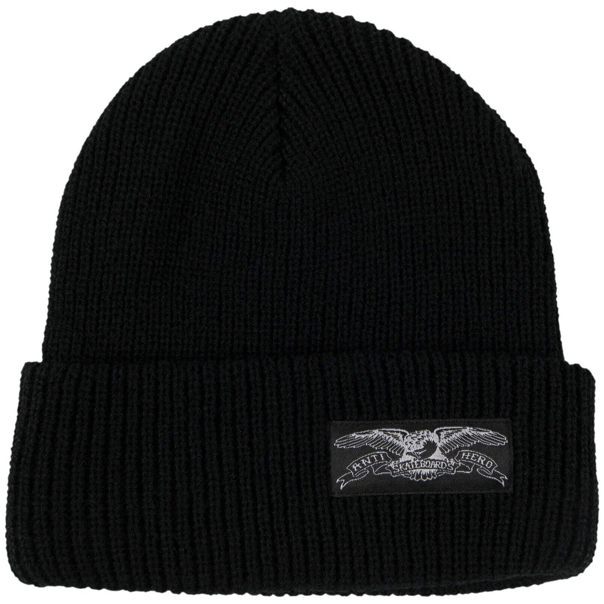 Anti Hero Stock Eagle Label Beanie - Black/White