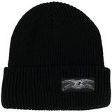 Anti Hero Stock Eagle Label Beanie - Black/White
