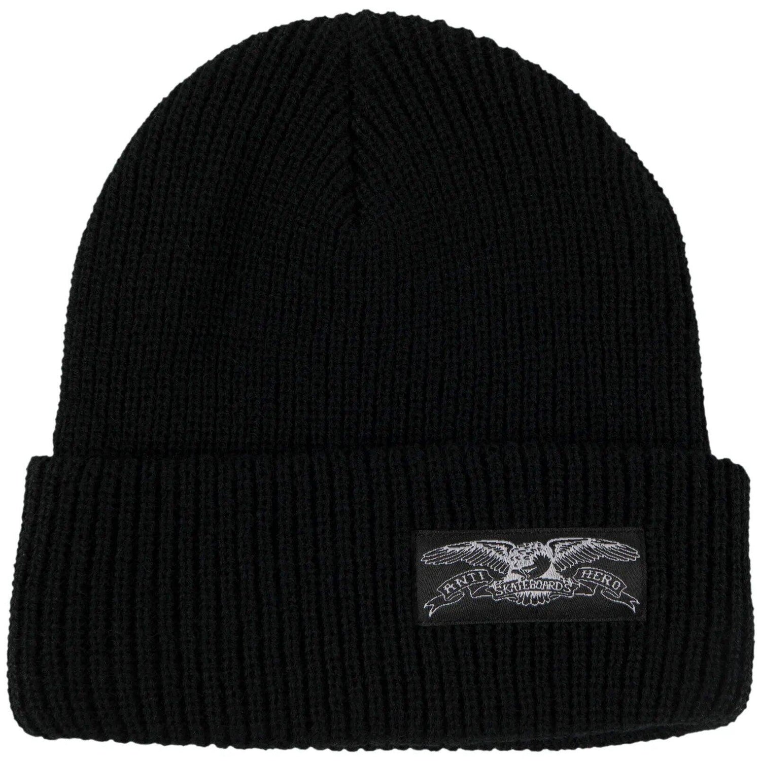 Anti Hero Stock Eagle Label Beanie - Black/White