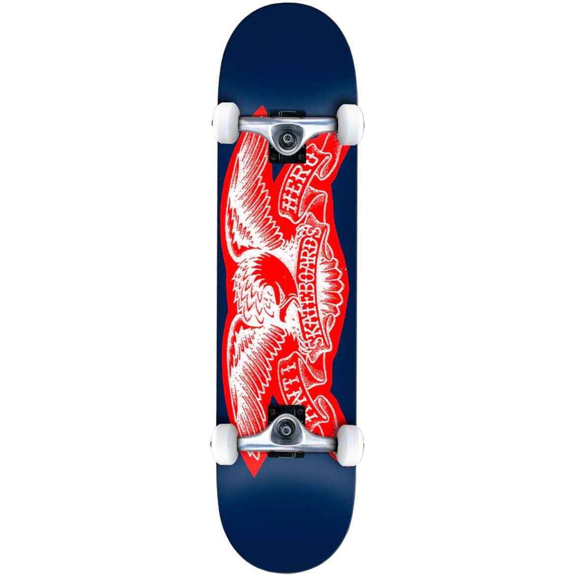 Anti Hero Team Copier Eagle Complete Skateboard - Blue 7.75''