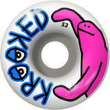 Krooked Shmoo Face First Complete Skateboard - 8''