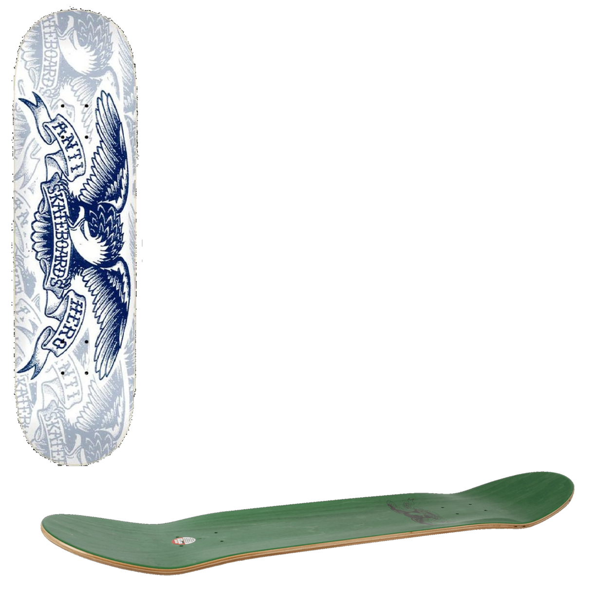 Anti Hero Copier Eagle Price Point Skateboard Deck - White 8.06''