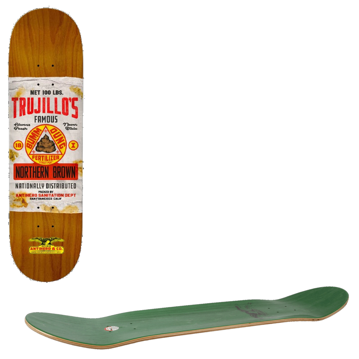 Anti Hero General Mercantile Skateboard Deck - Trujillo 8.5''