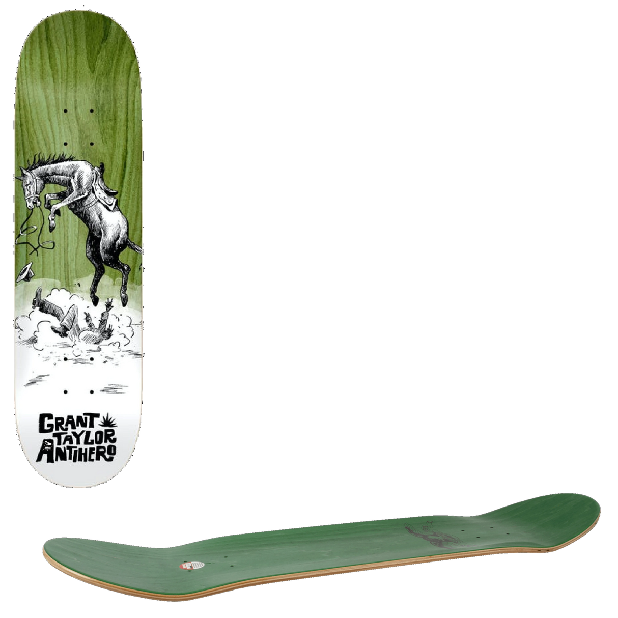 Anti Hero How The West Skateboard Deck - Taylor 8.5''