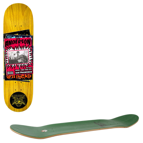 Anti Hero x Thrasher Skateboard Deck - B.A. 9"