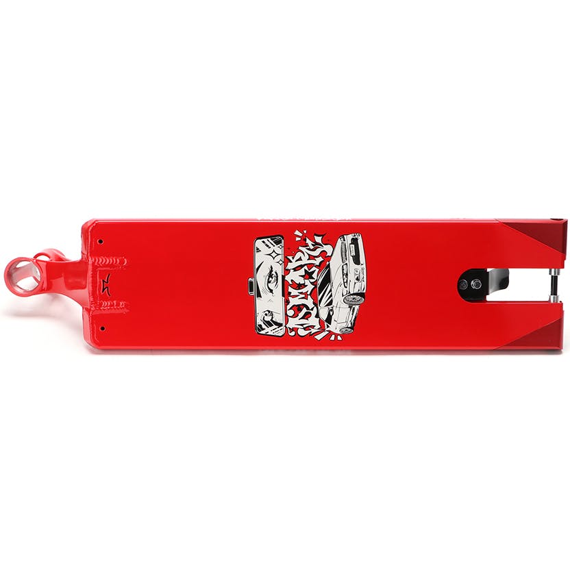 AO Scooters Dylan Morisson Pro V2 Scooter Deck - Red 21.5'' x 5.6''