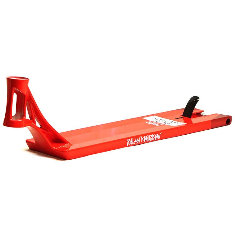 AO Scooters Dylan Morisson Pro V2 Scooter Deck - Red 22'' x 6'' 