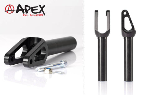 Apex Pro Quantum SCS/HIC Scooter Forks - Black