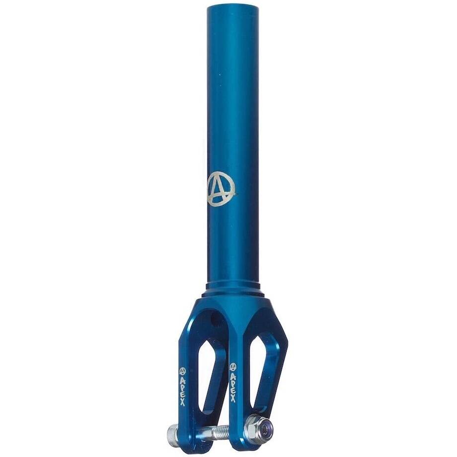 APEX Quantum Pro Scooter Fork - Blue - Standard Headtube