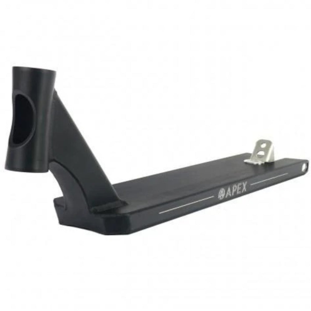 Apex Pro Peg Cut Scooter Deck - Black 20.1" x 5"