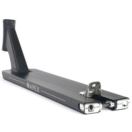 Apex Pro Peg Cut Scooter Deck - Black 20.1" x 5"