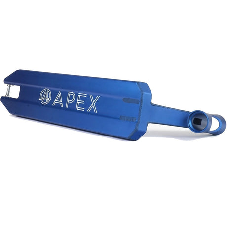 Apex Pro Peg Cut Scooter Deck - Blue 19.3" x 5"