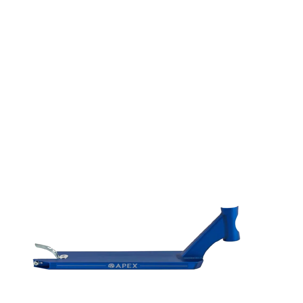 Apex Pro Peg Cut Scooter Deck - Blue 19.3" x 5"